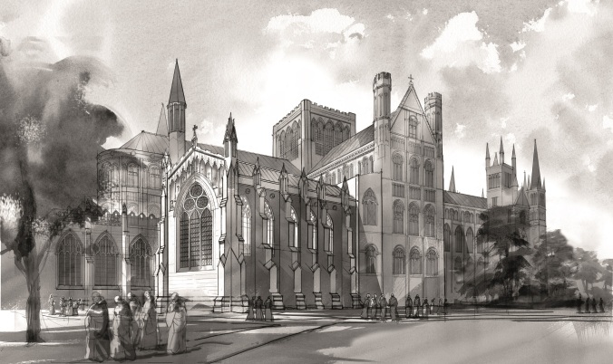 1b North east view of Lady Chapel Illustration 2